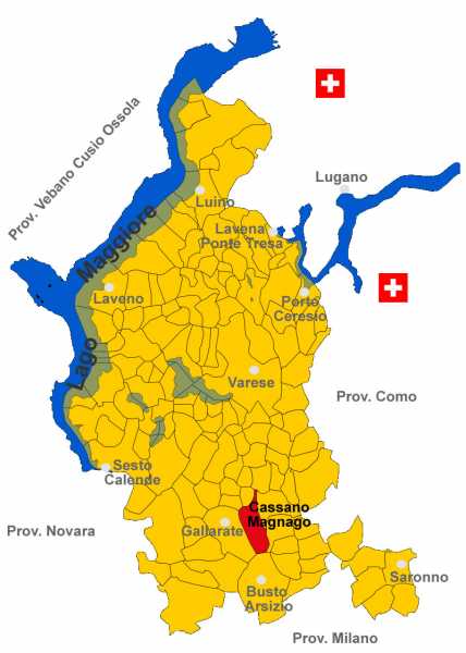 cassano magnago mappa